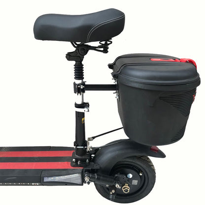Electric Scooter Front Basket Rear Basket Foldable Electric Scooter Rear Waterproof Plastic Basket Storage Basket