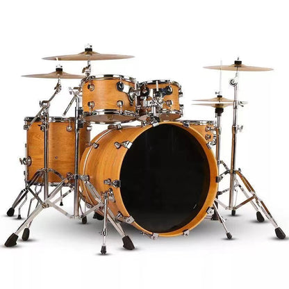 Jazz Drum Set 5 Drums 4 Cymbals
