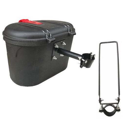 Electric Scooter Front Basket Rear Basket Foldable Electric Scooter Rear Waterproof Plastic Basket Storage Basket