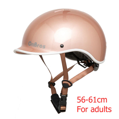 Onbros ABS Shell Urban Bike Helmet for Men and Women Roller Skating Skateboard Cycling Helmets for Kids City Caps
