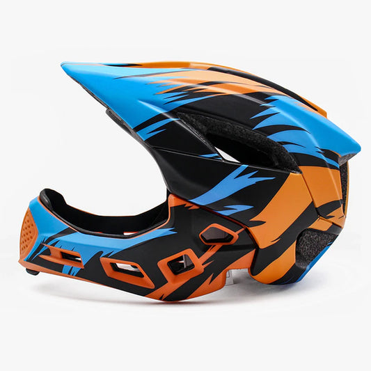 Children Cycling Helmet Detachable Full Face Kids Bike Sports Safety Helmet Child Skateboarding Motorcycle Roller Skating Helmet