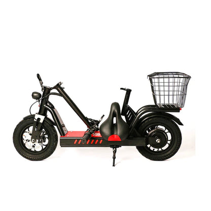 Factory Offer CE Certified Electric Folding Quad Vehicle Scooter Well Appointed Stable Suitable for Kids, Adults and the Elderly