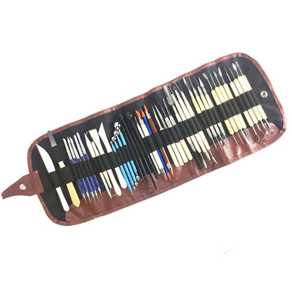 43pcs Polymer Clay Modeling Sculpting Tools Set