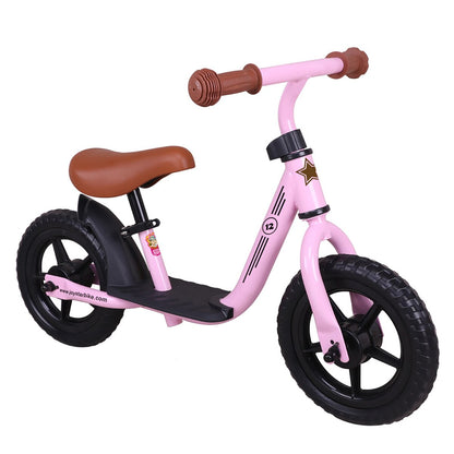Joystar 10/12 Inch Kids Baby Balance Bike Bicycle Learn to Ride Bike Ride on Toys with Footrest