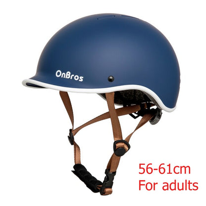 Onbros ABS Shell Urban Bike Helmet for Men and Women Roller Skating Skateboard Cycling Helmets for Kids City Caps