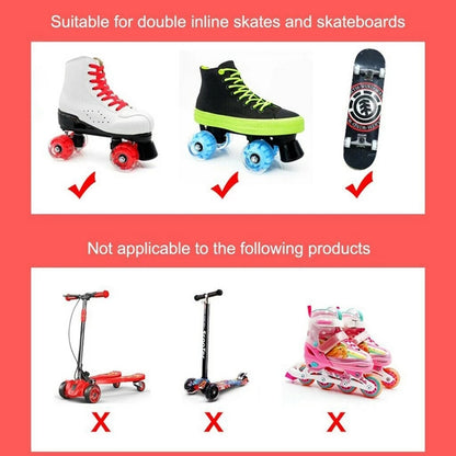 Luminous Quad Skates Wheels