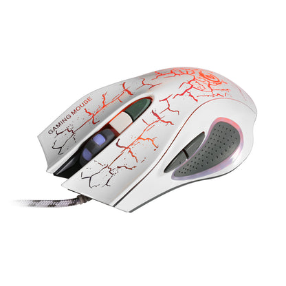 6 Key Colorful Gradient Luminous Wired Mouse