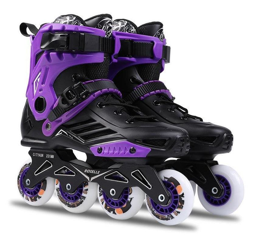 Professional Roller Skates Adult Roller Skates Full Set of Inline Skates Beginner Men and Women Roller Skating Shoes for Unisex