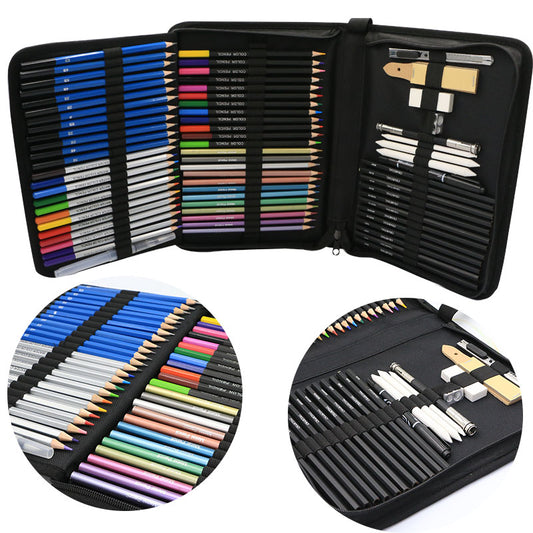 Sketch Pencil Art Set for Artists and Adults