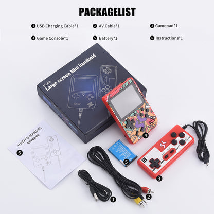 Mini Handheld Retro Game Consoles for Kid with 400 Games