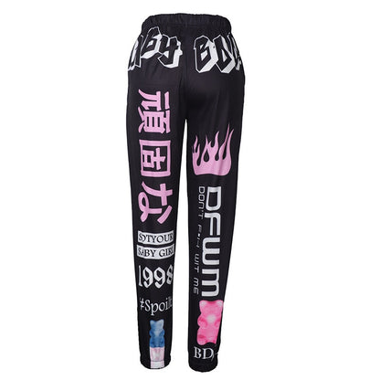 Summer hip-hop sweatpants