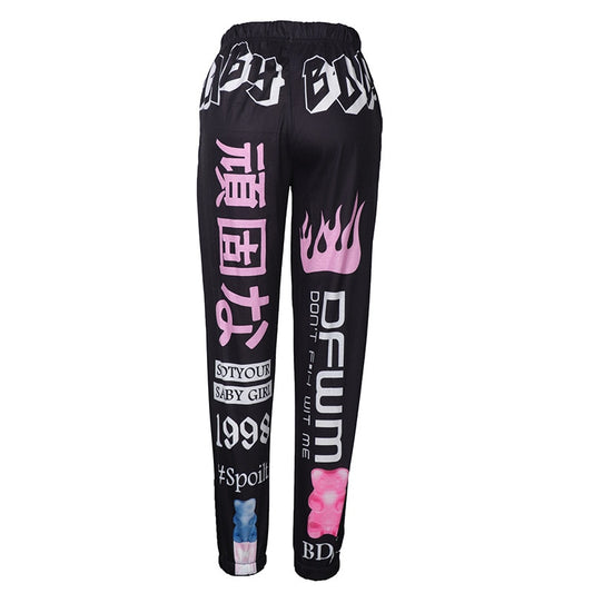 Summer hip-hop sweatpants