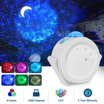 6 Colors LED Light Starry Sky Projector