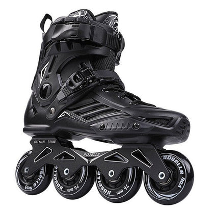 Professional Roller Skates Adult Roller Skates Full Set of Inline Skates Beginner Men and Women Roller Skating Shoes for Unisex