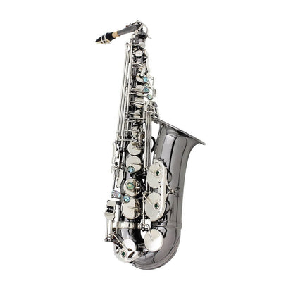 SEASOUND OEM Professional Black Nickel Body Silver Keys Alto Saxophone