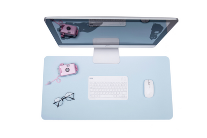 30*60CM Waterproof PU Leather Suede Gamer Desk Mat