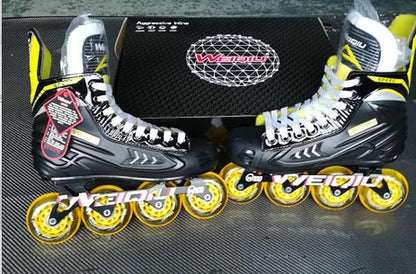 Professional Ice Hockey Roller Skates Men and Women Youth Figure Skating Equipment Skating Children Ice Skates Roller Skates