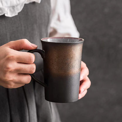 Japanese Style Coarse Pottery Coffee Cup