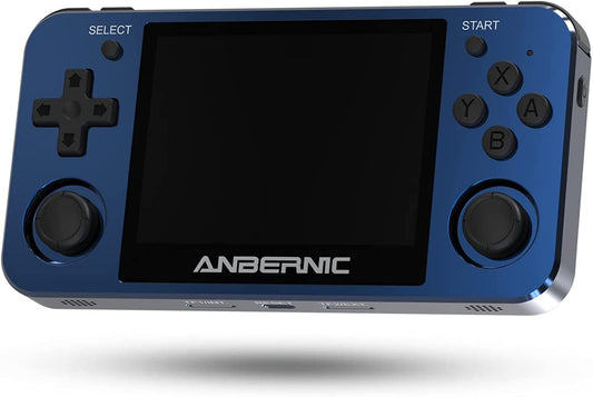ANBERNIC 3.5 Inch IPS RG351MP Handheld Video Game Console for PS1 N64 PSP GBA FC Retro Games Player Metal Pocket Consoles Box