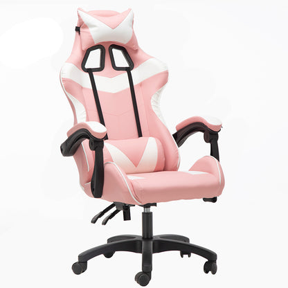Silla Gamer Pu Leather Racing Gaming Chair With Footrest