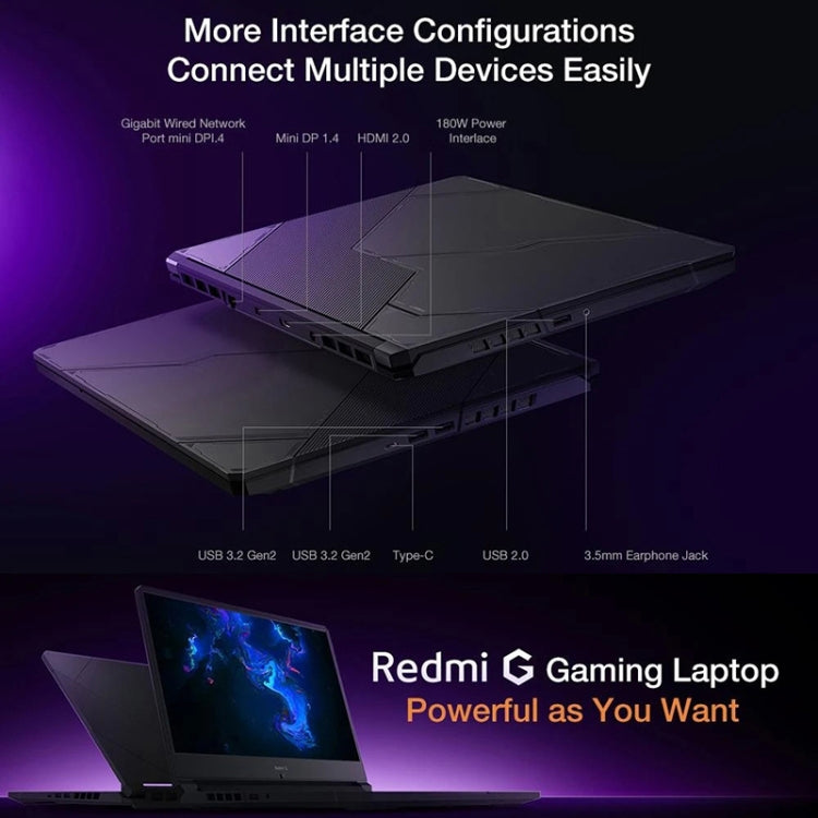 16.1 Inch Xiaomi Redmi G Gaming Laptop | Win 10 | 16+512GB