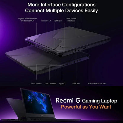 16.1 Inch Xiaomi Redmi G Gaming Laptop | Win 10 | 16+512GB