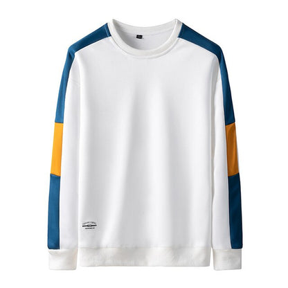 Brand Men Sweatshirts 2022 Spring Autumn Hip Hop Streetwear Mens Pullover Sweatshirt Hoodies Mens Patchwork Outwear Male Top 4XL
