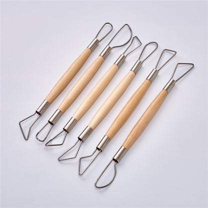 6pcs Craft Tools Set For Any Pottery Project