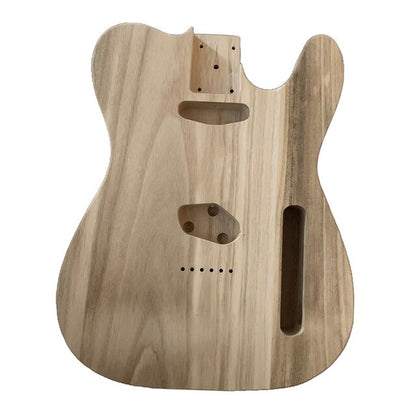 Fine Unfinished Guitar Body Barrel Polished Wood Guitar Handcrafts Replacement Fits for ST Electric Guitar Parts Accessory