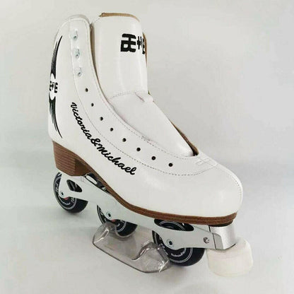 Professinal BE+VE Dance Skate Shoes 3 Wheels Inline Skate Dancing Shoes BE Roller Skates Unisex Men / Women Patines High Quality