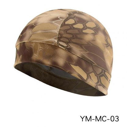 Motorcycle Helmet Inner Cap Windproof Mask Moisture Wicking Cooling Inner Liner Beanie Dome Quick Dry Hat Accessories