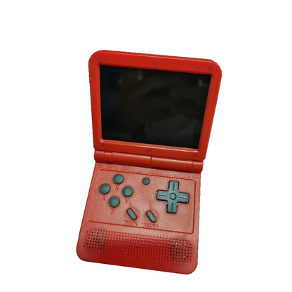 64Bit 3.0 Inch Mini Flip Pocket Retro Handheld Game Console