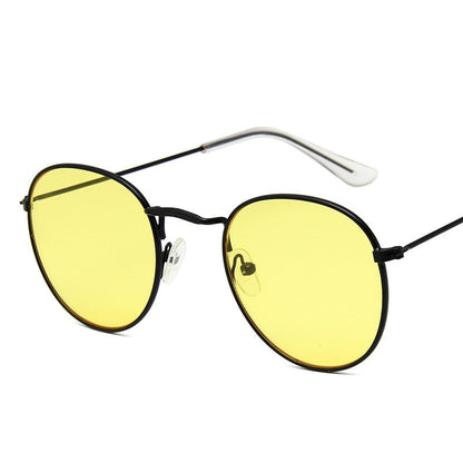 Retro Classic Semi-Rimless Polarized UV400  Sunglasses