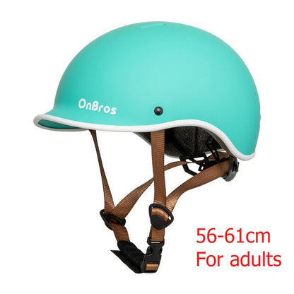 Onbros ABS Shell Urban Bike Helmet for Men and Women Roller Skating Skateboard Cycling Helmets for Kids City Caps