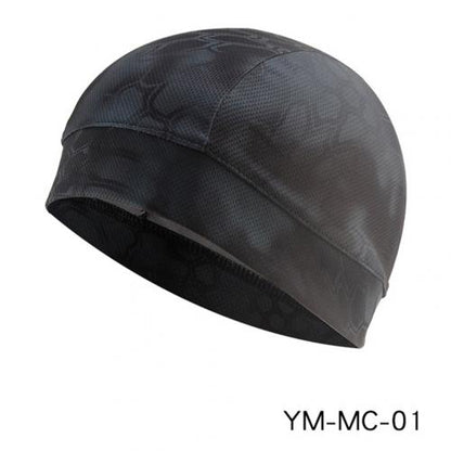Motorcycle Helmet Inner Cap Windproof Mask Moisture Wicking Cooling Inner Liner Beanie Dome Quick Dry Hat Accessories