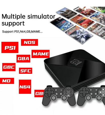 Dual System Android TV and Multiplayer Game Console