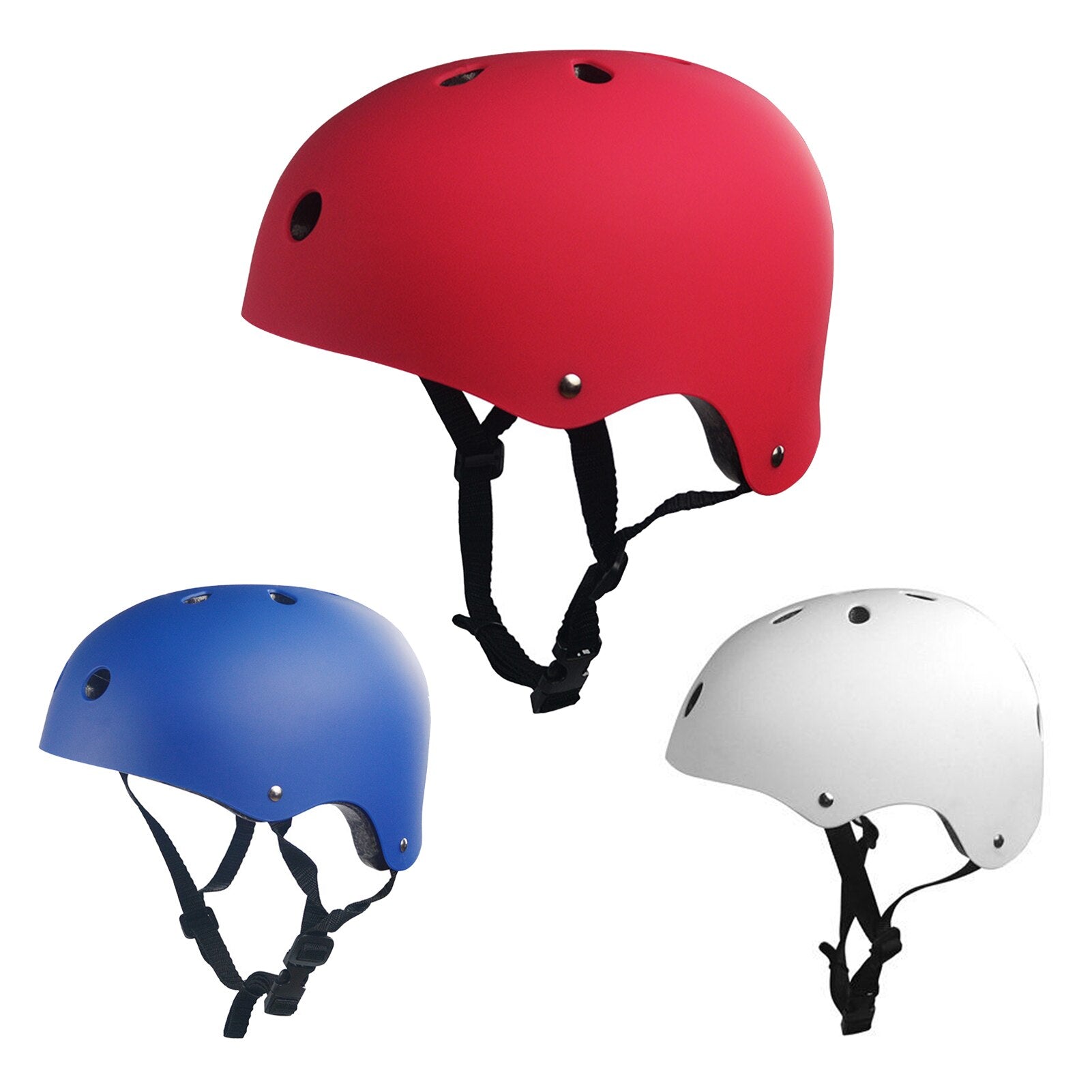 Adult Kids Outdoor Sports Bicycle Impact Resistance Ventilation Helmet Rock Climbing Skateboarding Roller Skating Cycling Cap