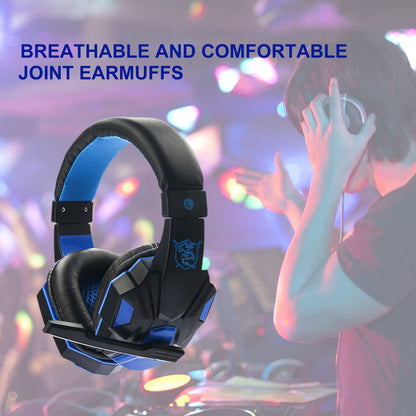 Wired Stereo Gamer Gaming Headset PC Earphone