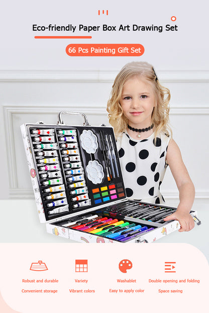 66 Pcs Painting Toy Art Gift First Set