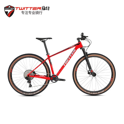 TWITTER Bicycle STORM2.0 Carbon Fiber Cross-Country Mountain Bike Rs-13Speed 27.5/29Inch Disc Brake Mountain Bike Twitterbicicl