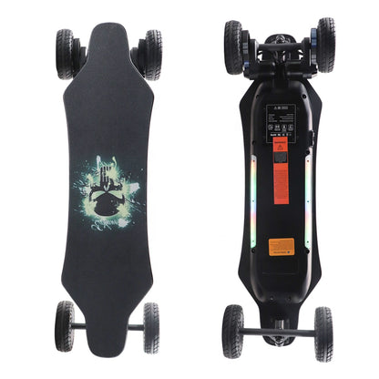 DIY Electric Longboard Belt Motor 1000W All Terrain Longboard