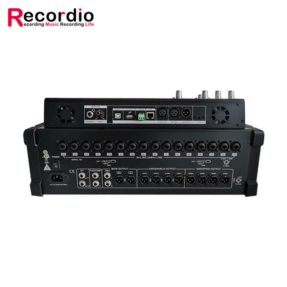 Professional DJ Audio Mixer 24 Channels Audio Mixer Digital Mixer Mixing Console