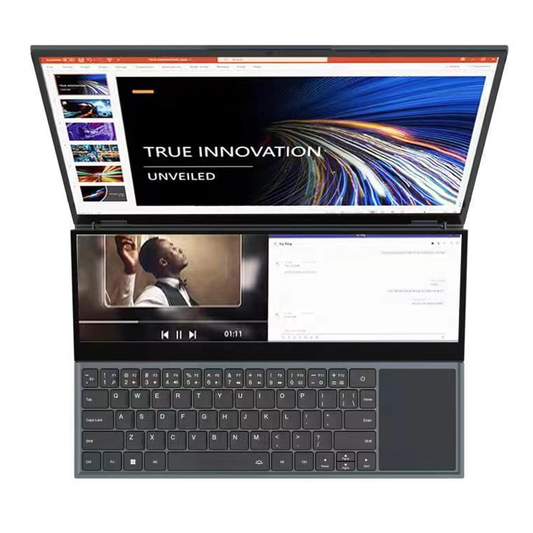 AIWO Core I7 10 Th Generation 2 Touch Dual Screen Gamer Laptop