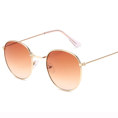Retro Classic Semi-Rimless Polarized UV400  Sunglasses