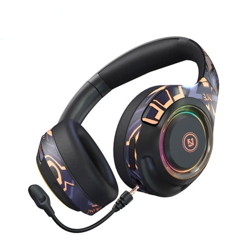 Kids Ambient Light Folding Wireless Gaming Headset