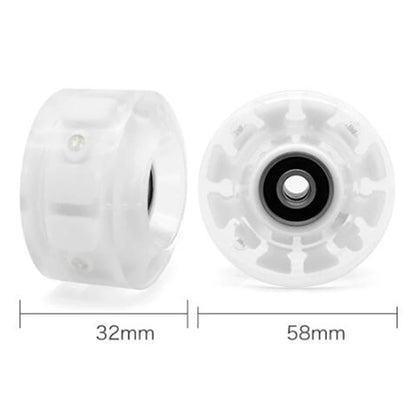 Luminous Quad Skates Wheels