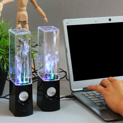 Portable LED Light Speakers for PC Laptop, Phone