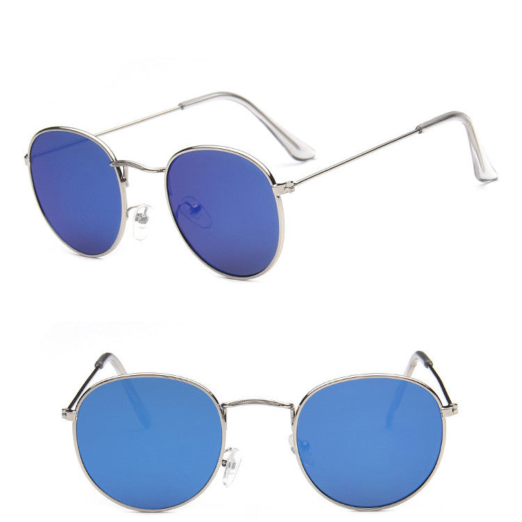 Retro Classic Semi-Rimless Polarized UV400  Sunglasses