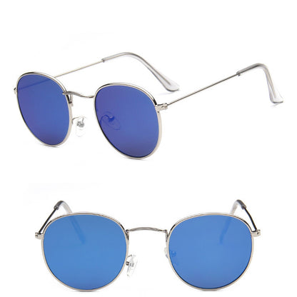 Retro Classic Semi-Rimless Polarized UV400  Sunglasses