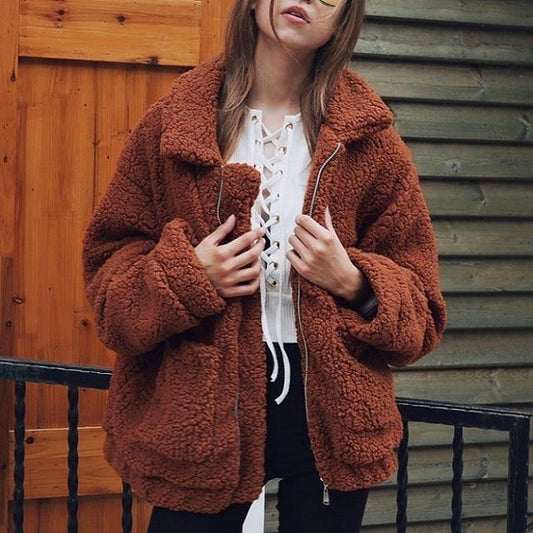 Furry Teddy Jacket